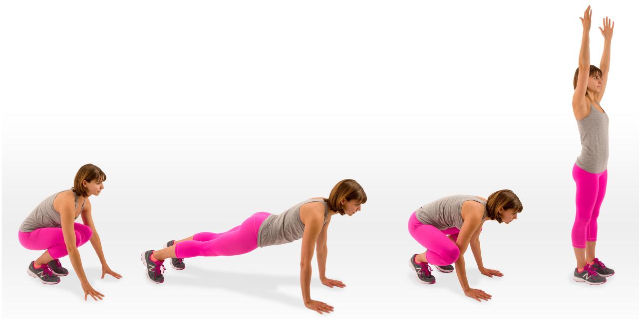 How to do burpees