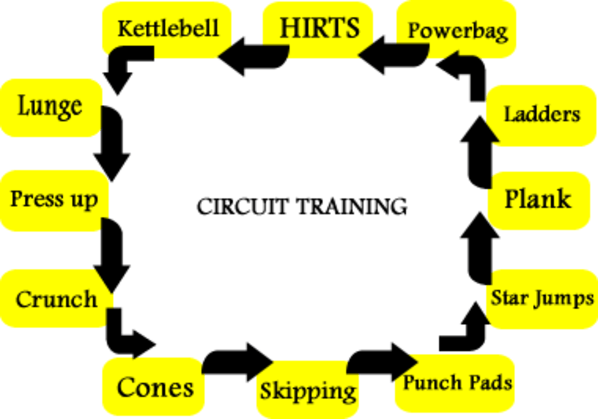 Circuit Training Diagram Circuit Training Diagram